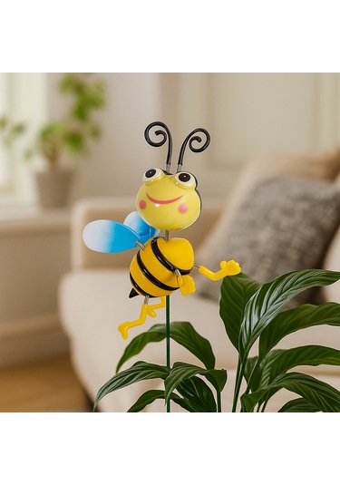 Garden With Ware Dekoratif Sevimli Arı - 6 Cm X 13 Cm