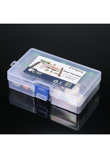 Ximistore9 217 Parça Döner Alet Aksesuar Seti - Taşlama, Parlatma, Kesme Ve Oyma İçin Profesyonel Set