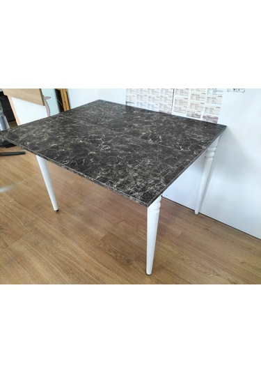 110x45 Katlanır Mutfak Masası Mermer Desen