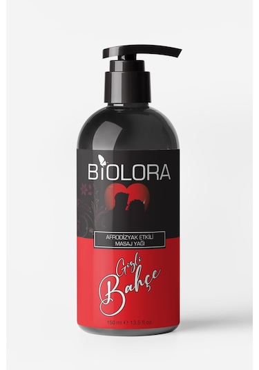 Biolora Gizli Bahçe Aromaterapi Vücut Masaj Yağı 150 ML
