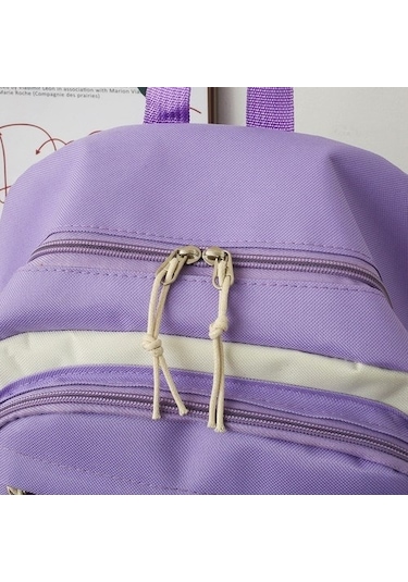 Pasifix Büyük Kapasiteli Okul Çantası Seti 4 Parça Mor