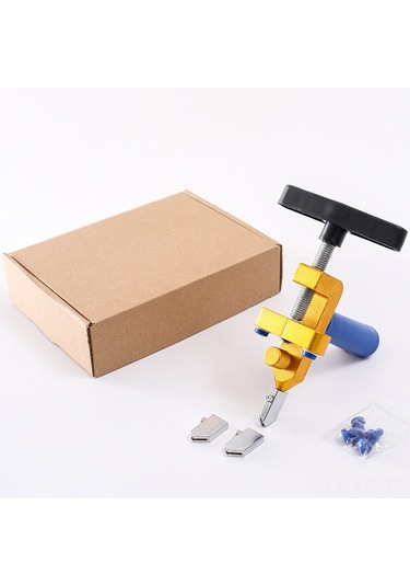 Xiyyadms Yeni Nesil Cam Ve Tuğla Kesici - El Tipi Entegre Kırıcı, Çift Siyah Model, Çelik Rulmanlı, Multifonksiyonel Seramik Kesim Aracı