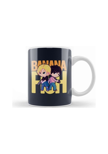Banana Fish 01 Kupa Bardak Porselen Karışık