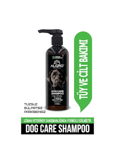 Algro Köpek Şampuanı Tüy ve Cilt Bakım Şampuanı 400 ML