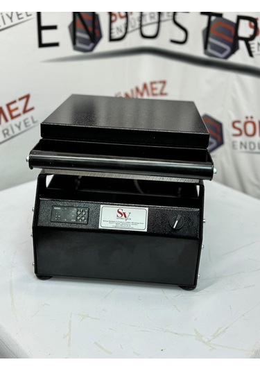 Sönmez Manuel 6 Bölmeli Kahvaltı Tabağı Kapatma Makinesi Black