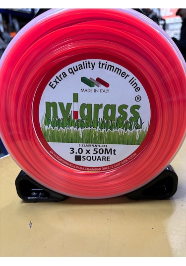 Nylgrass 4 Köşe Sarı 3.0mm 50 Metre Misina