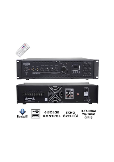 Lastvoice Maxx Paket-5 Tavan Hoparlörü ve 6 Bölgeli Anfi Ses Sist