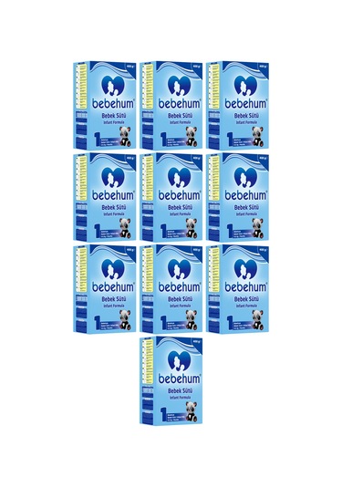 Bebehum 1 Bebek Sütü 400 Gr 0-6 Ay 10 Adet