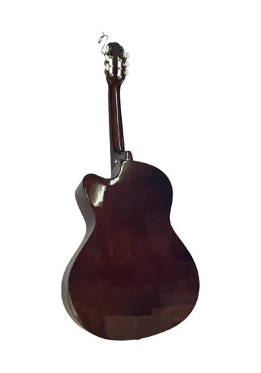Longa Naturel 4/4 Tam Boy Klasik Gitar Kesik Kasa- Kılıf Pena Dahil
