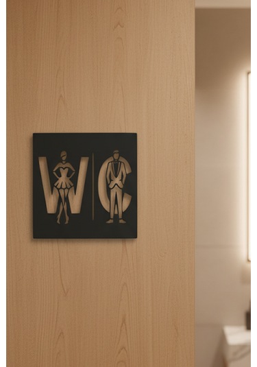 Wc Tabelası, Tuvalet Levhası, Kadın Erkek Tabela, Yönlendirme Levhaları 43