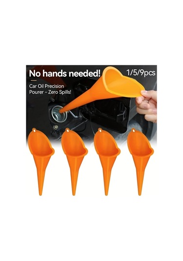 Willowhaven Ellenmeyen 9 Parça Yakıt Funneli Araba Motoru İçin Yağ Transfer Hortumu