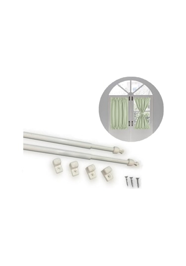 Briz Çubuğu 40 - 60 CM 2 Adet Kapı Pencere Perde Çubuğu