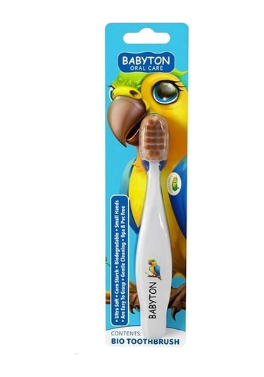 Babyton Bio Ultra Yumuşak Çocuk Diş Fırçası Papağan