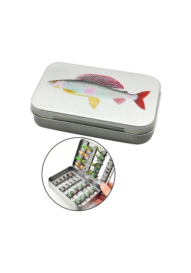 Dolıty Sinekler Depolama Kutusu Sınıflandırılmış Orta