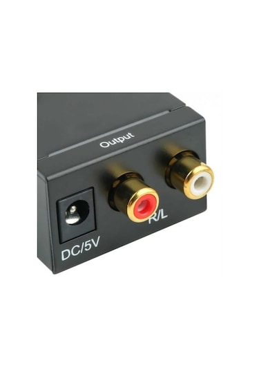 BST-2023P Dijital To Analog Optik Tos Ses Dönüştürücü Çevirici