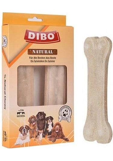 Dibo Beyaz Kemik 75-80 G 13 CM 2'li