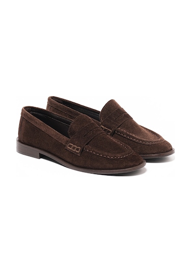 Coffee 490 C63 Babet Kadın Diğer 2016 21 Chiara Bellini Split Suede Coffee 490 C63