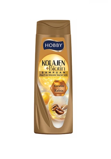 Hobby Şampuan Keratin Kafein Zayıf Ve Güçsüz Saç 480 Ml X 6 Adet