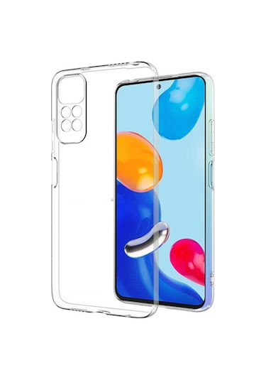 Xiaomi Redmi Note 11S Global Kilif Seffaf Silikon Hibrit Case Kap 541240448