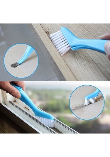 Fosenze Buzdolabı Ve Klima Temizlik Seti: Katlanır Mavi Fırça Ve Metal Kanat Tarağı İkili Paket