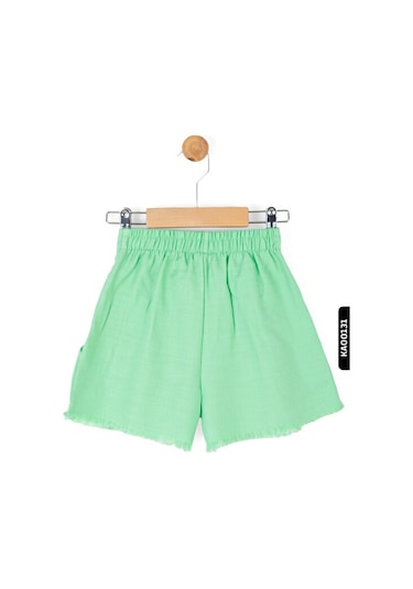 Xo Kids Kız Çocuk Şort 4-8 Yaş 56509 Yeşil