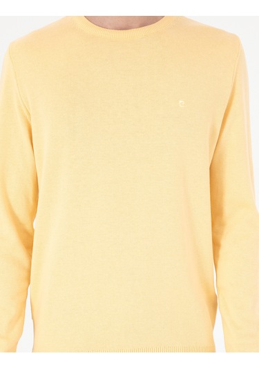 Pierre Cardin Erkek Açık Sarı Kazak /triko 50296575-vr004 Açık Sarı