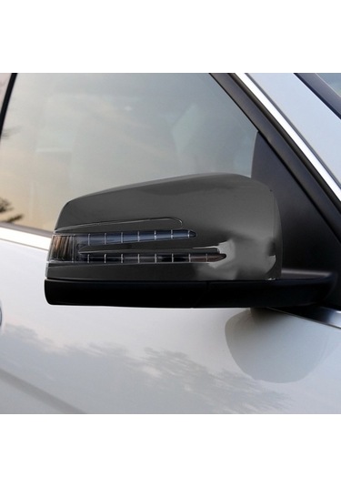 Wondernest Mercedes W204 / W212 İçin Ters Dikiz Aynası Muhafazası, Sağ Taraf Parlak Siyah Parlak Siyah
