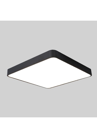 Macaron Kare Tavan Lambası, Beyaz Işık For 40cm Diğer Diğer