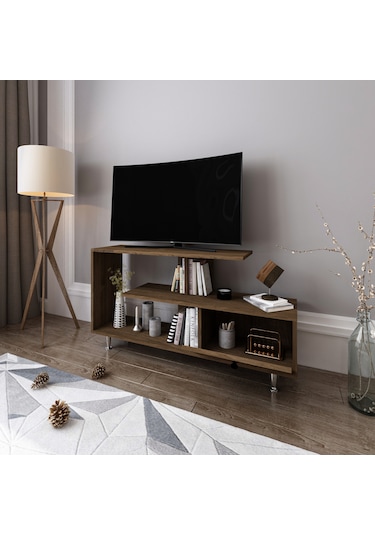 Mıxı Tv Ünitesi Tv Sehpası 120 Cm Ceviz