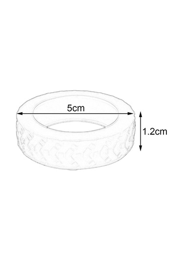 Homyl 8 Parça Bagaj Bavul Tekerlek Kapağı Ağır Açık-gri Açık Gri
