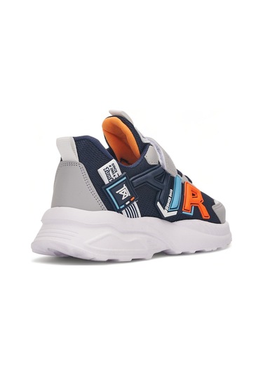 Günlük Unisex Çocuk Sneaker Lastik Bağcıklı Cırtlı Hafif Nefes Alabilen Spor Ayakkabı 080 Buz- Laci - 5