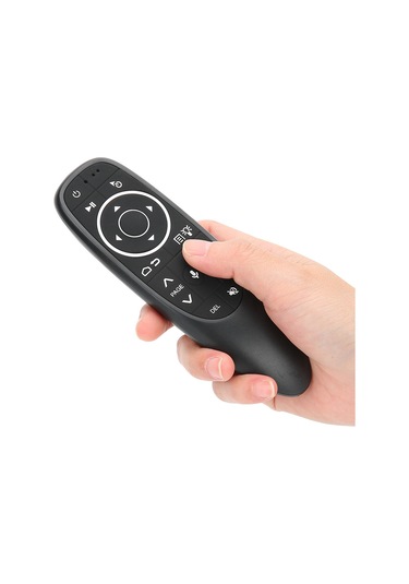 Xindoker G10s Pro Akıllı Sesli Uzaktan Kumanda - 2.4g Kablosuz Hava Fare, Enfrared Kontrol Ve Öğrenme Özelliği, Usb Uyumlu Pil Yok