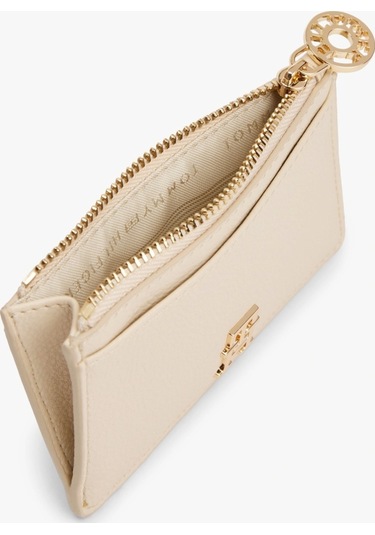 Tommy Hilfiger Th Dıstınct Long Cc Holder Kadın Bej Kartlık Aw0aw17481acı Bej