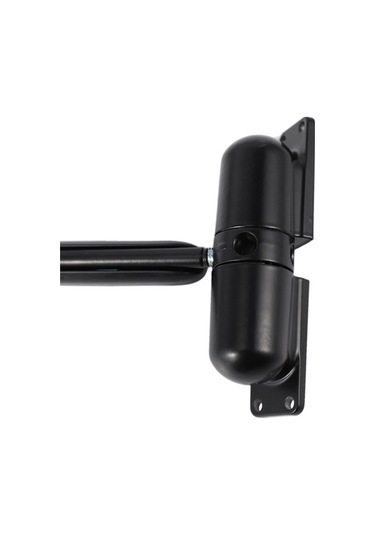 Ulzyvf Yüzeye Yaylı Siyah Set Monte Kg Kapı Kapatıcı Ayarlanabilir 20-70 İm