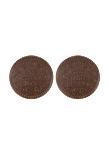 Suntek Taraklı Yuvarlak Cep Makyaj Aynası Kahverengi 2'li