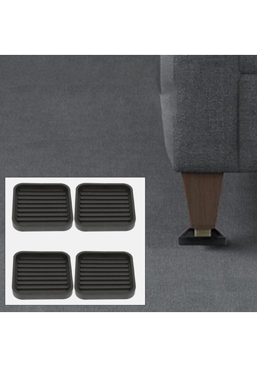 Besthome1 Suntek 4 Parça Zemin Ayakları, Çizilmez, Geniş Uygulama Diğer