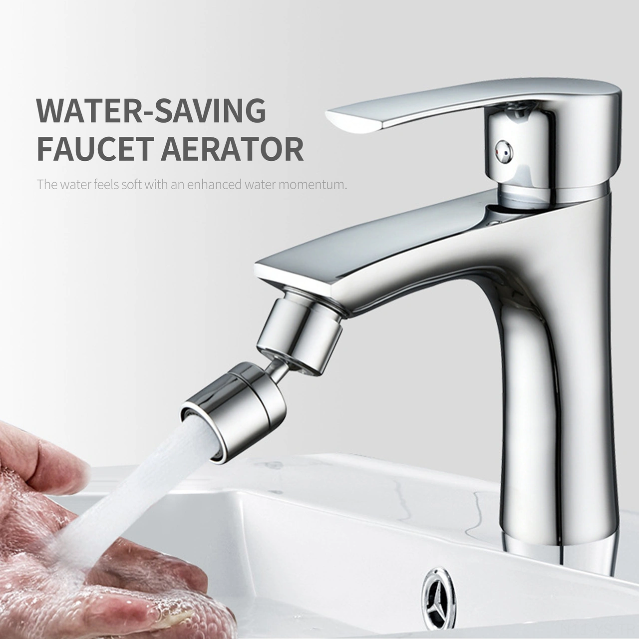 Yunboo M24 Dişli Bakır Faucet Aerator: 360 Dönebilen, İki Fonksiyonlu Hava Karışımı & Güçlü Sprey , Su Tasarruflu, Uzunlaştırıcı Musluk Ucu Diğer