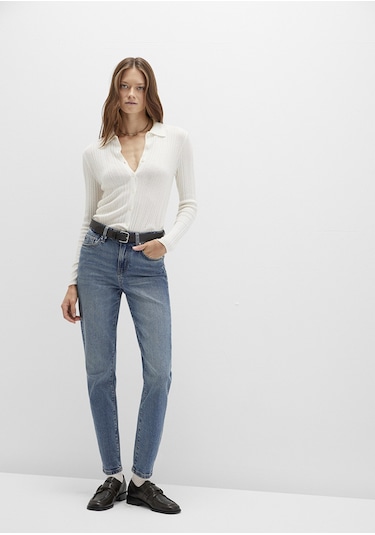 Mavi - Cindy Classic Denim Gölgeli Indigo Mavisi Jean Pantolon 100277-90498 Mavi