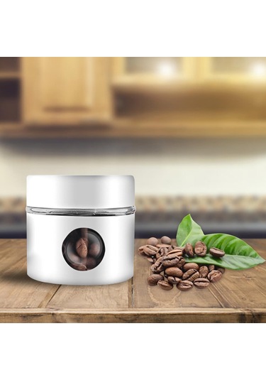 Suntek Fasulye Unu Beyaz Için Valfli Hava Geçirmez Kahve Teneke