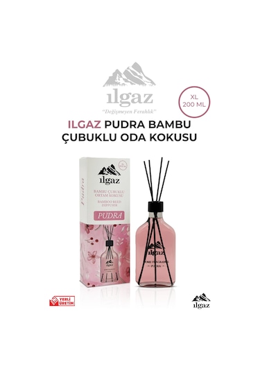 Pudra Bambu Çubuklu Oda Kokusu 200 Ml Xl Red Diffuser Pudra