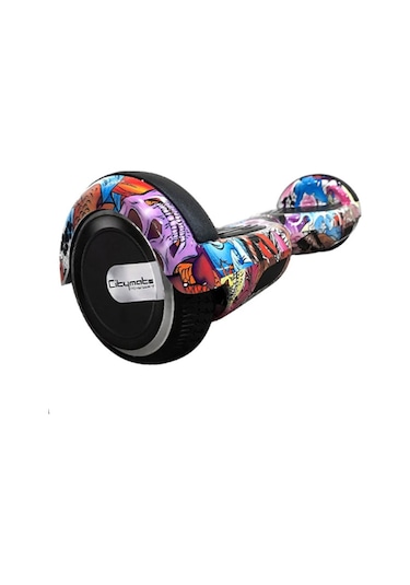 Citymate Elektrikli Kaykay Hoverboard Bluetooth 6.5 Inch Desen-16