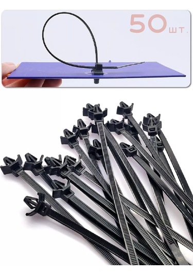 Lıpko Klipsli Naylon Bağlama Kelepçesi 50 Adet. 150314782