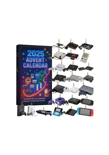 Advent Takvimi Kör Kutusu: Noel Ağacı Süsleri - Şenlikli Noel Seçimi 1.