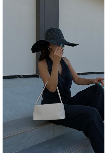 Capella Basic Baget Çanta Krem Krem