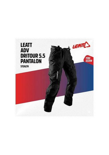 Leatt Adv Dri-tour 5.5 Siyah Motosiklet Pantolonu