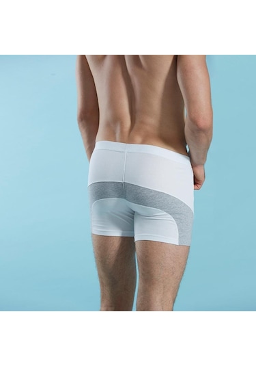 Ödül Çamaşırları Ödül 6358 Erkek Elastan Boxer Beyaz (405079629)
