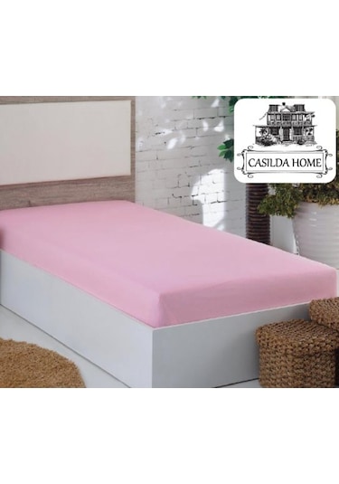 Mer-Tim Pamuklu Süprem Lastikli Tek Kişilik Penye Çarşaf