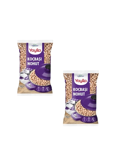 Yayla Koçbaşı Nohut 2 Kg X2