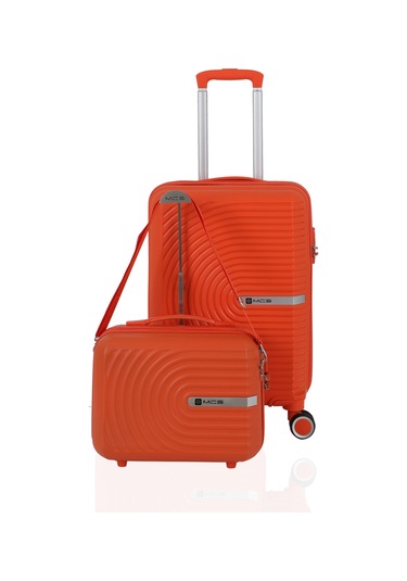 Mçs Polipropilen 2li Valiz Seti Kabin & Makyaj V374 S21yy1000134-set 00314 Portakal