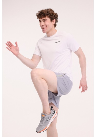 Lotto M-sımpson Tee 5fx Beyaz Erkek Kısa Kol T-shirt Beyaz